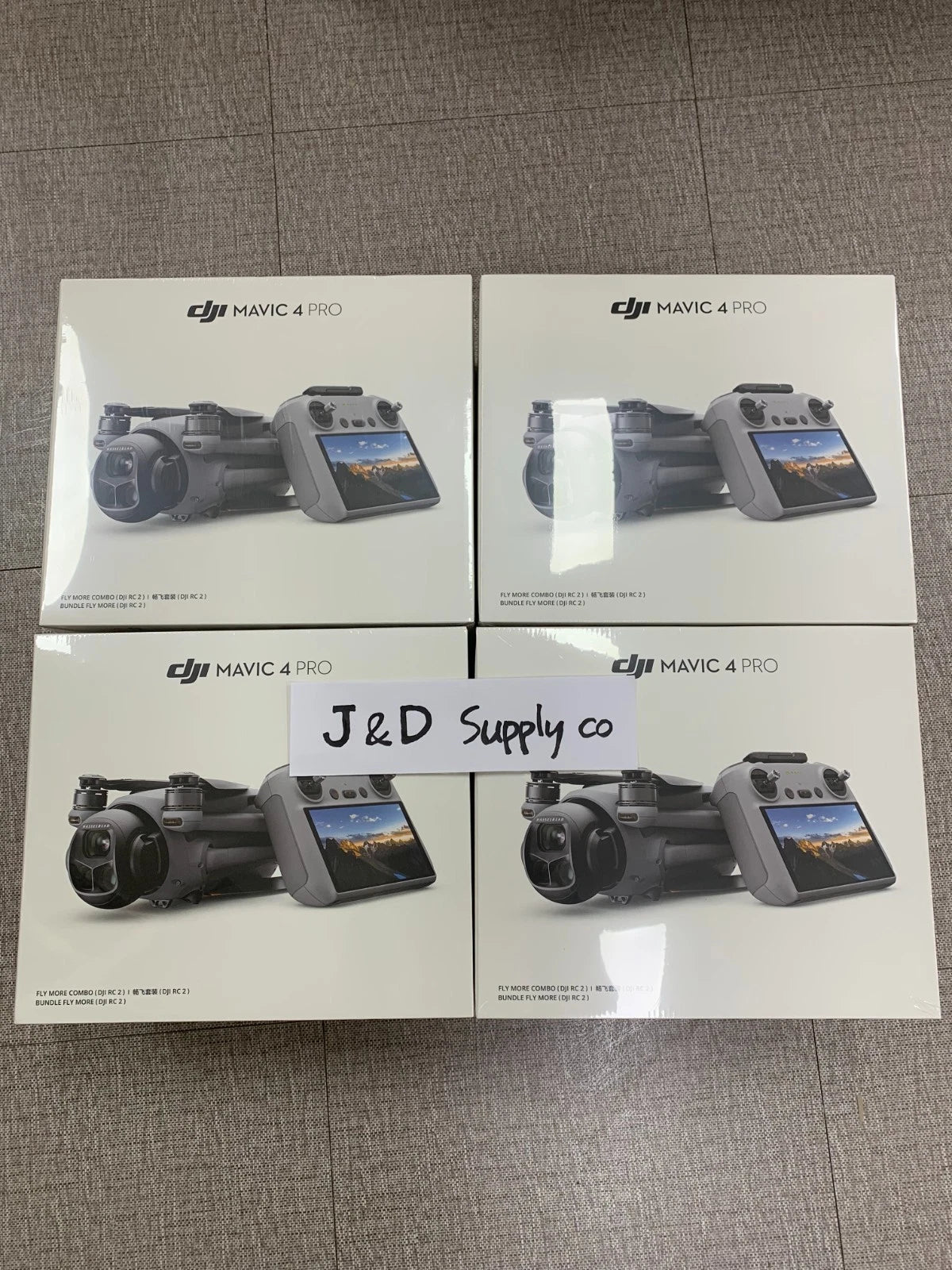 DJI Mavic 4 Pro Fly More Combo (DJI RC 2) — original seller stock photograph